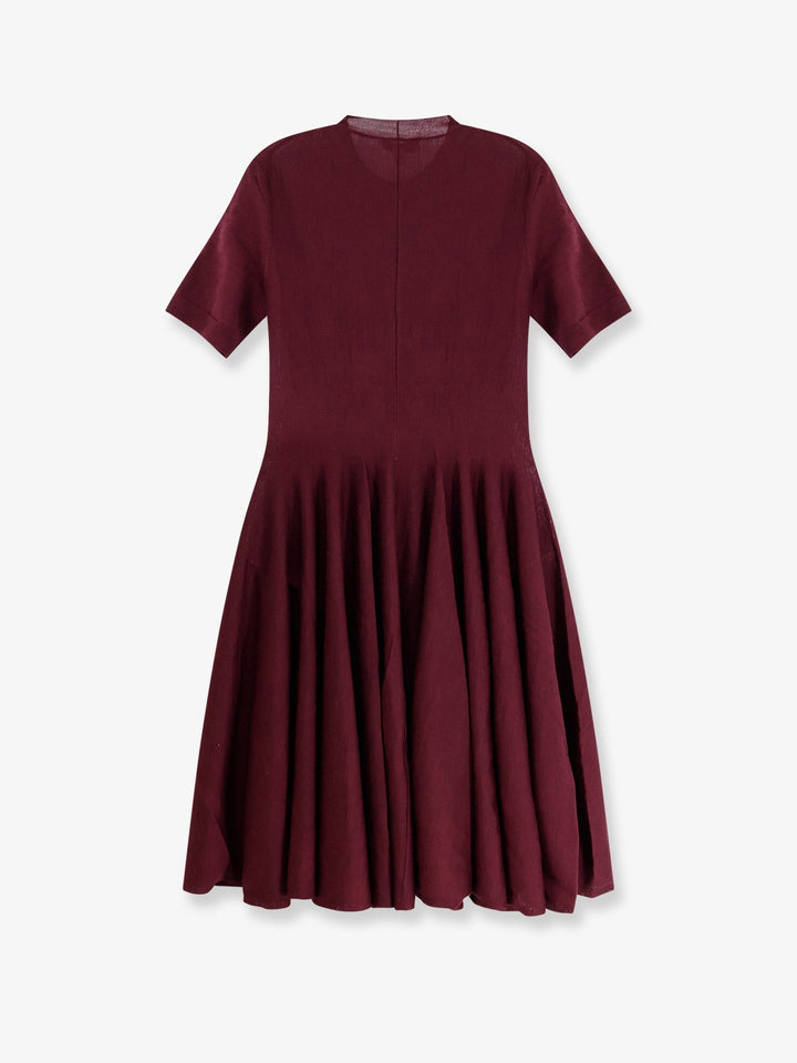 Skater virgin wool mini dress