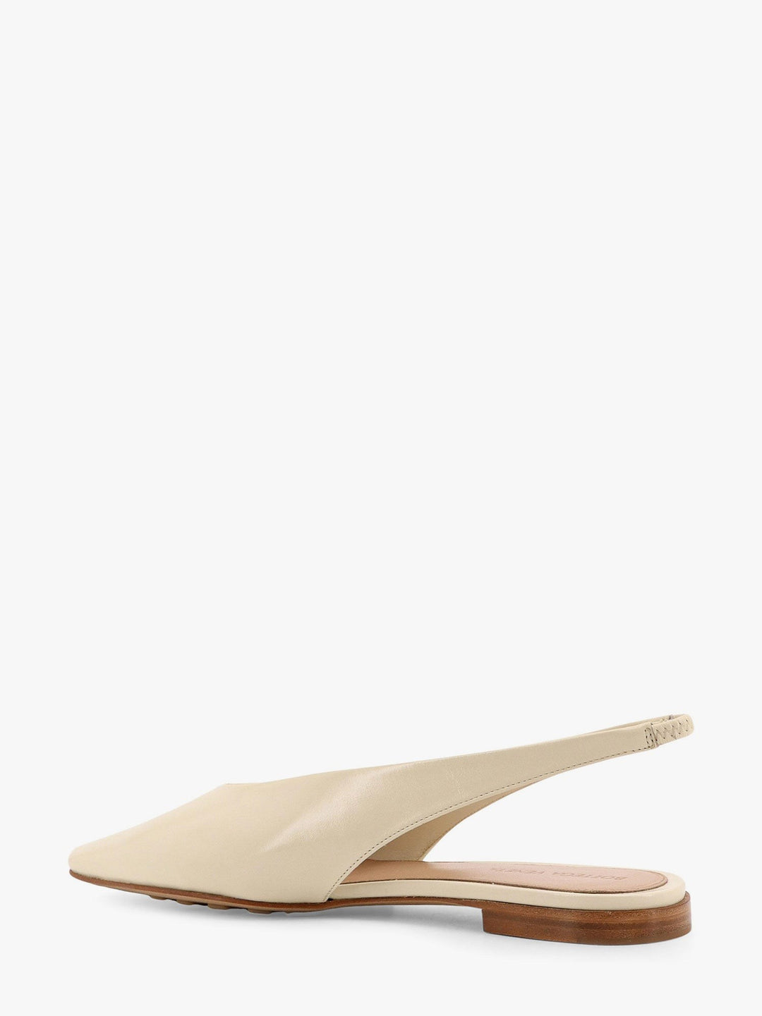 Sofia flat leather slingbacks