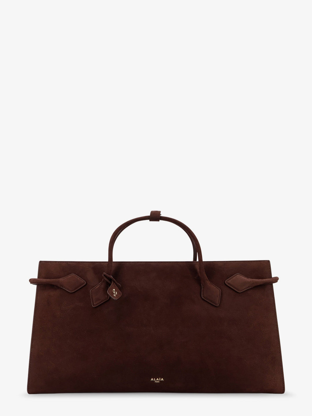 Suede Hand Tote bag