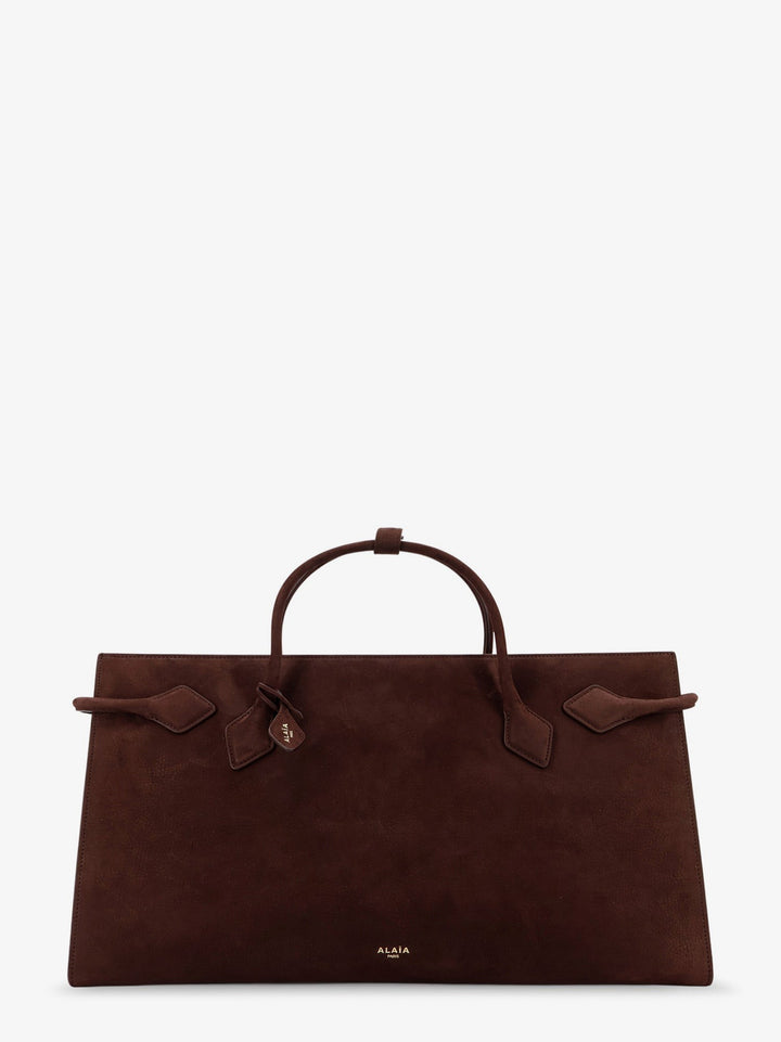 Suede Hand Tote bag