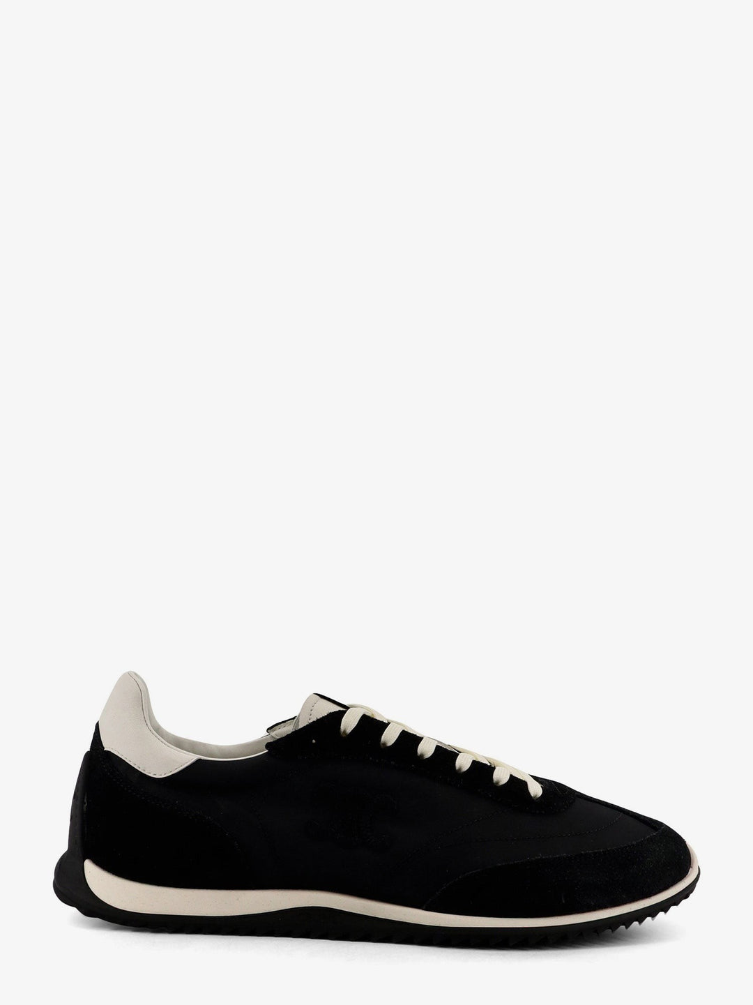 Super Light nylon and suede low-top sneakers