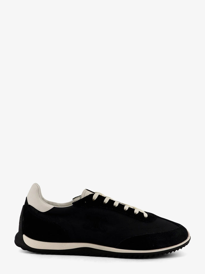 Super Light nylon and suede low-top sneakers