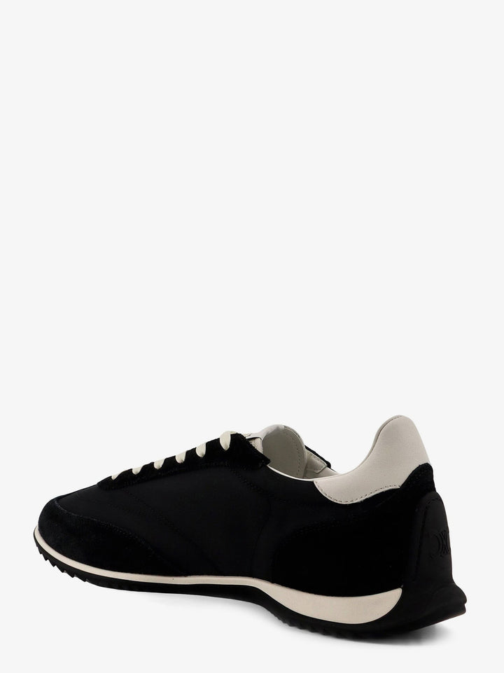 Super Light nylon and suede low-top sneakers