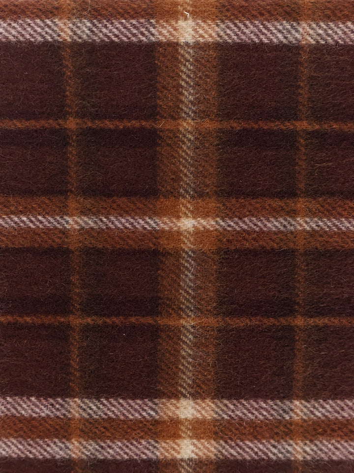 Tartan cashmere scarf