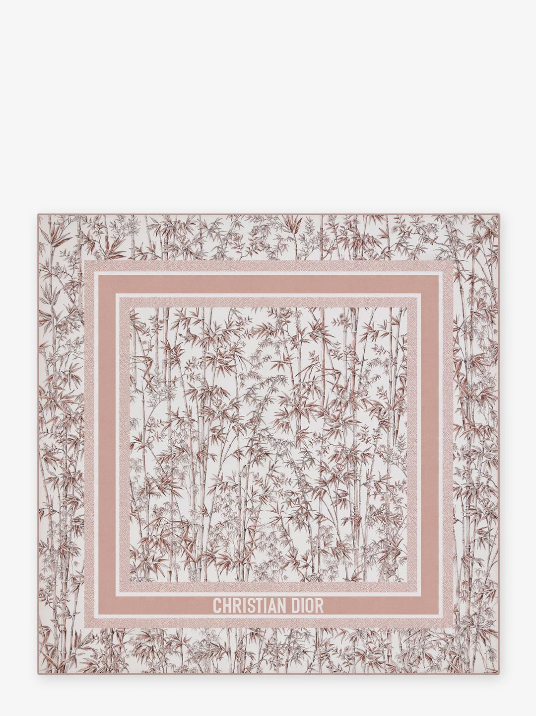 Toile de Jouy Natura silk foulard