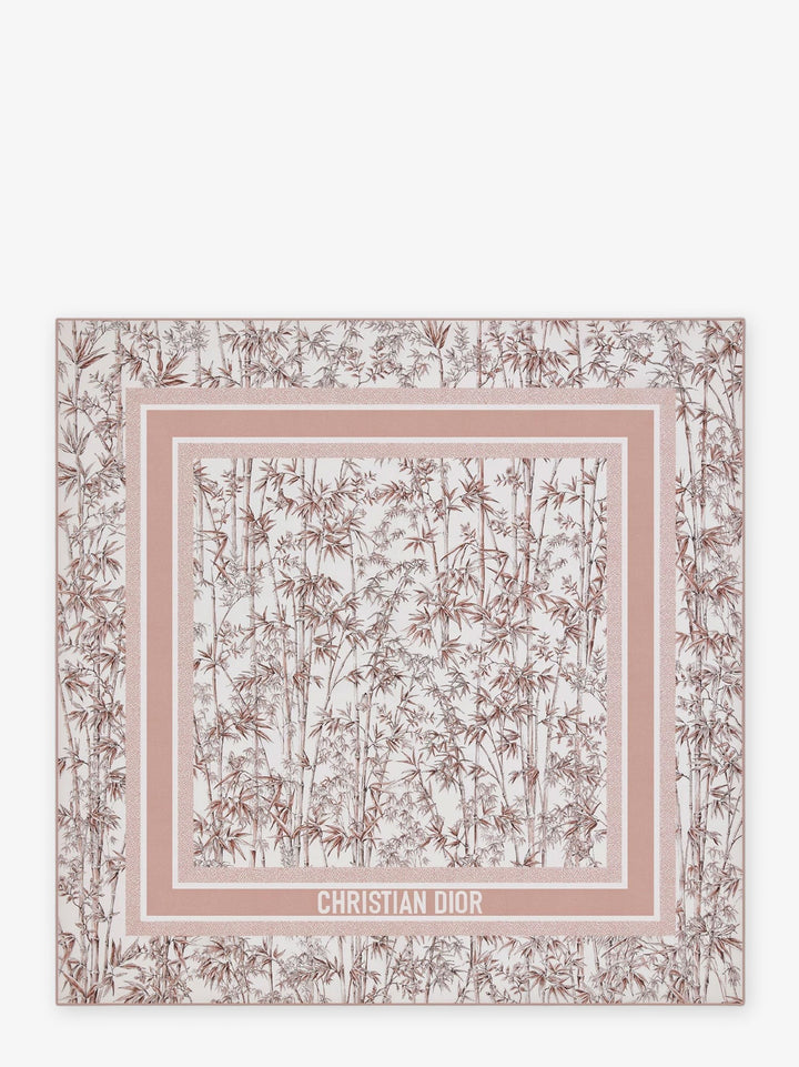 Toile de Jouy Natura silk foulard