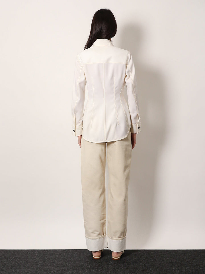 Traverl light wool shirt