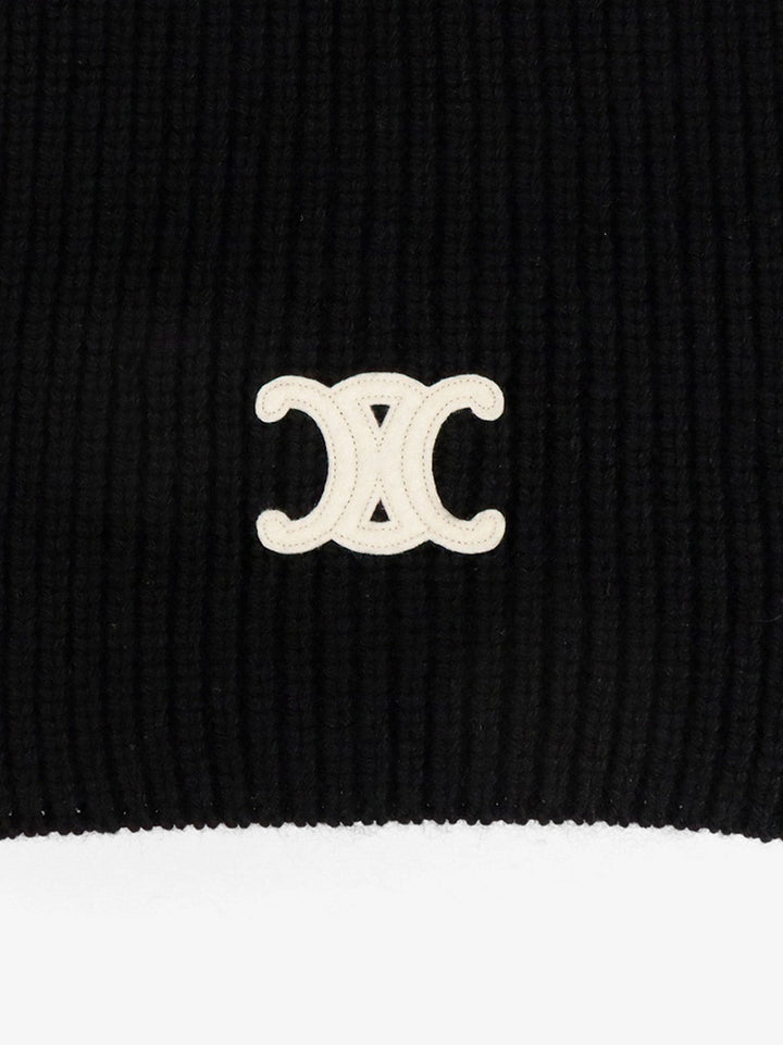 Triomphe cashmere scarf