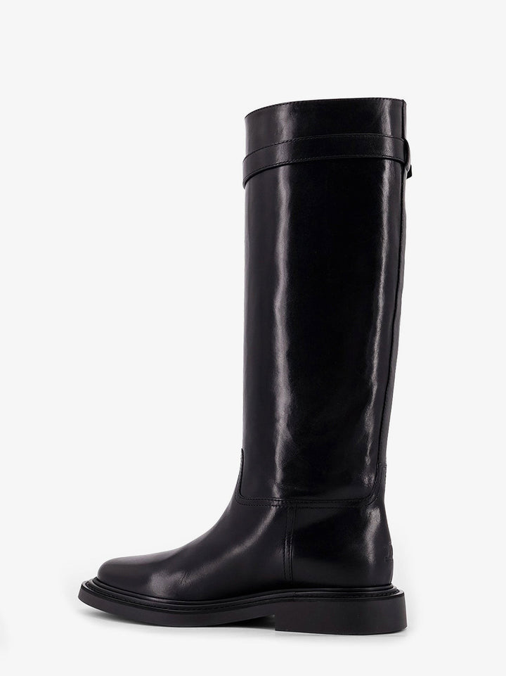 Université leather boots