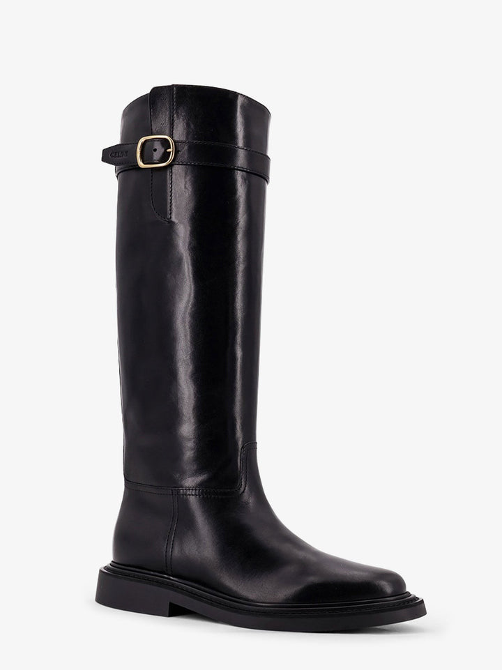 Université leather boots