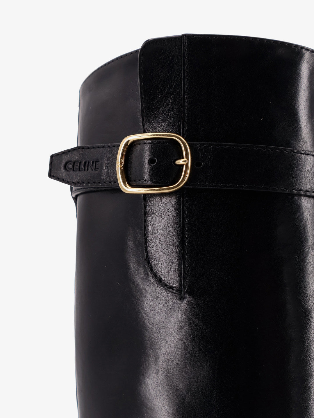 Université leather boots