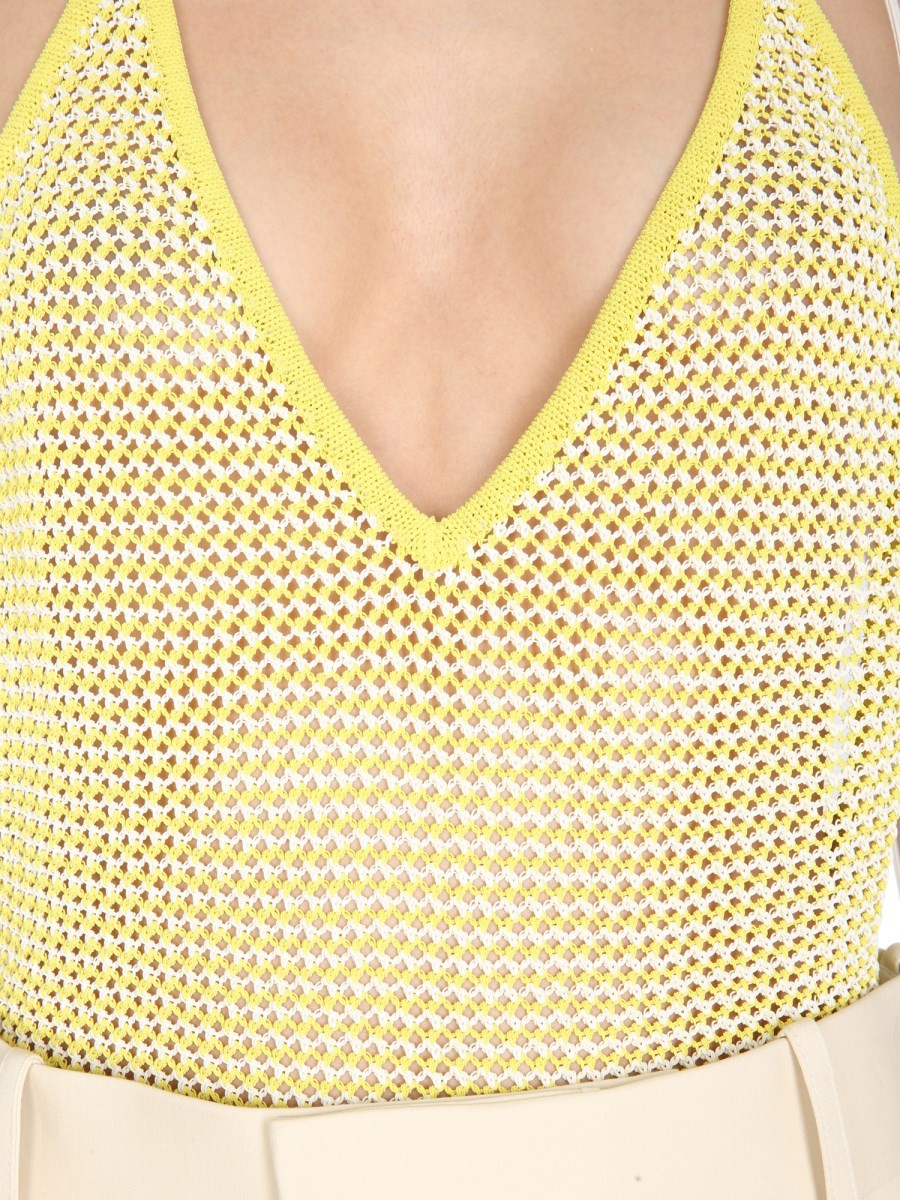 V-NECK BODYCON