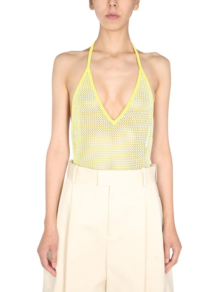 V-NECK BODYCON