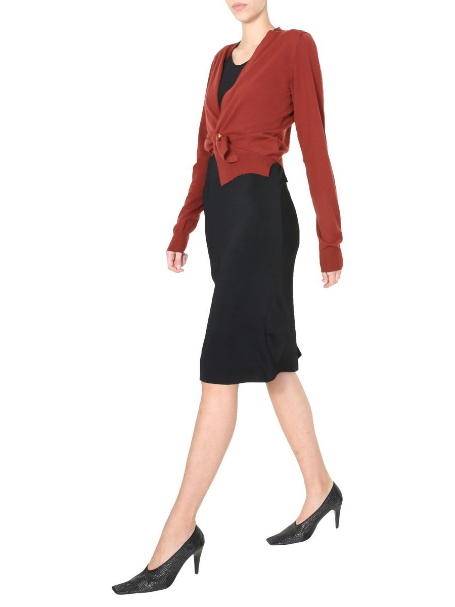 V-NECK CARDIGAN