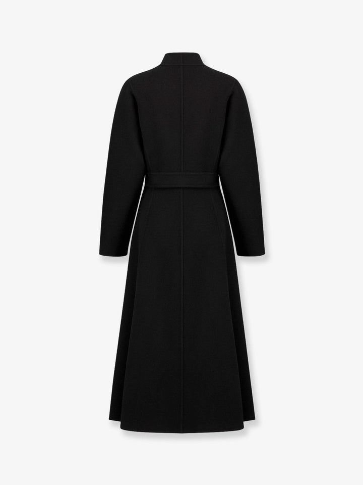 Virgin wool and cashmere coat