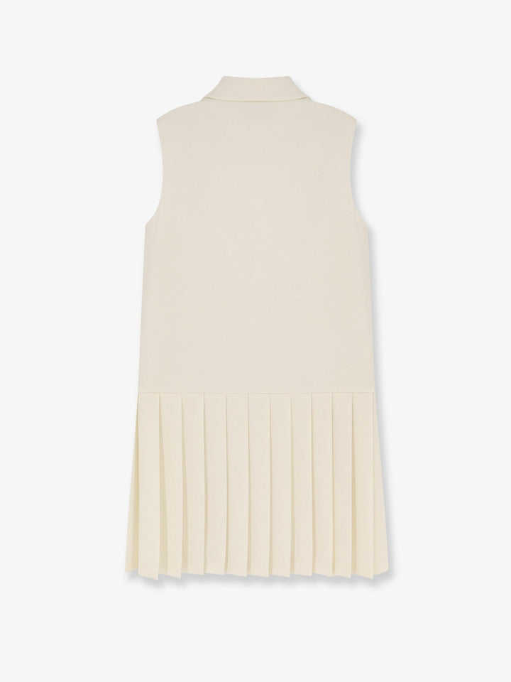 Virgin wool and mohair short dress