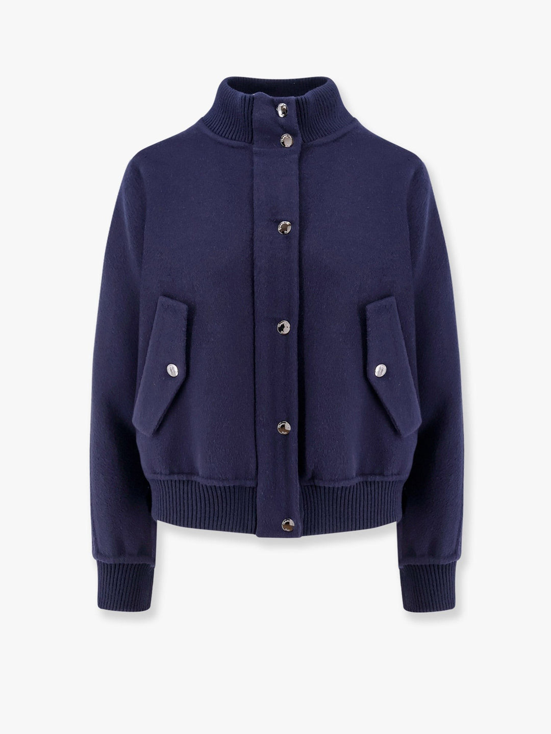 Virgin wool and silk bomber with dior oblique internal motif
