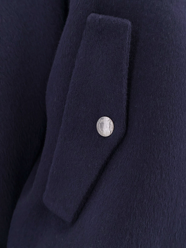 Virgin wool and silk bomber with dior oblique internal motif