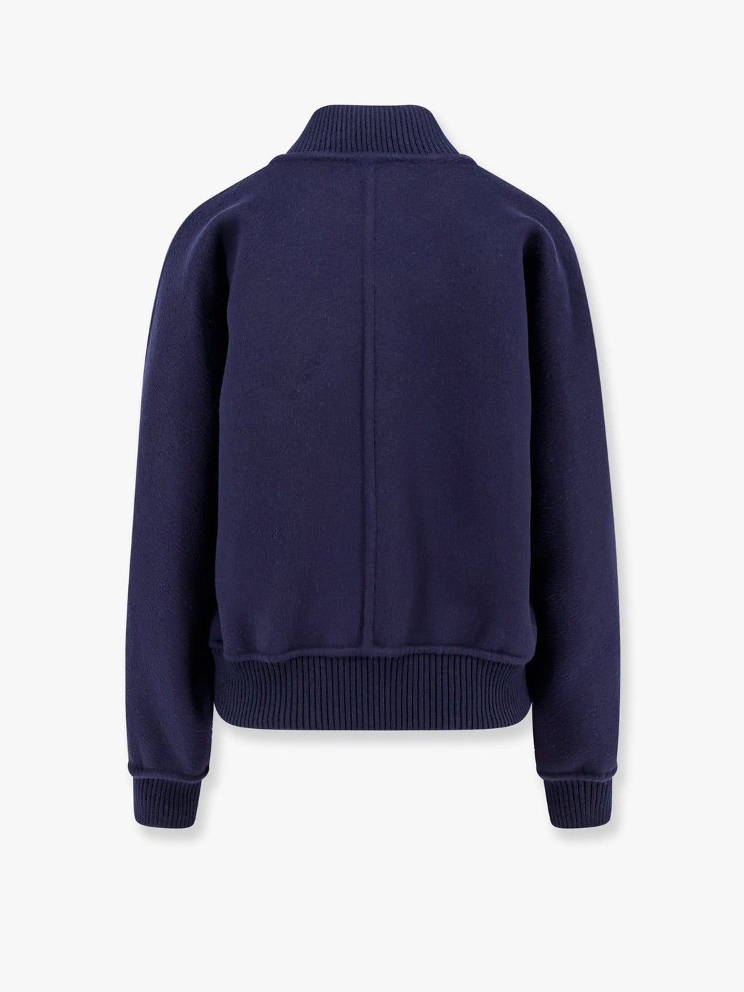 Virgin wool and silk bomber with dior oblique internal motif
