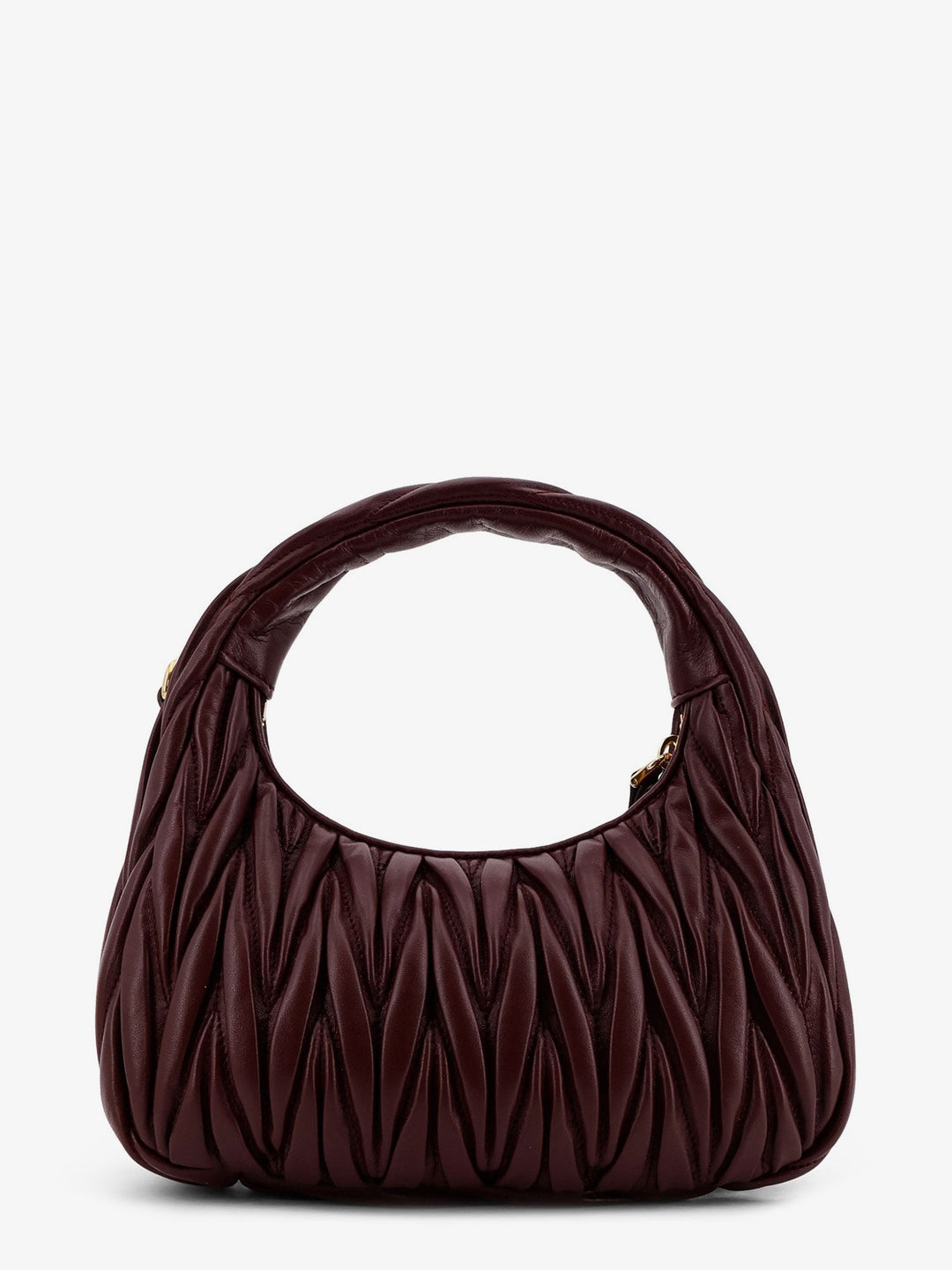 Wander matelassé leather shoulder bag