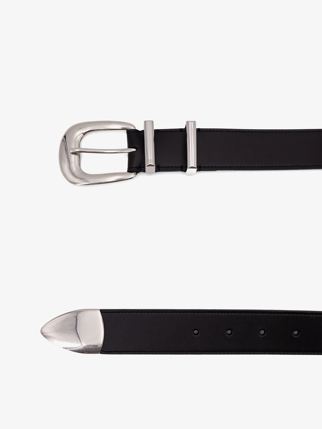 Western leather belt