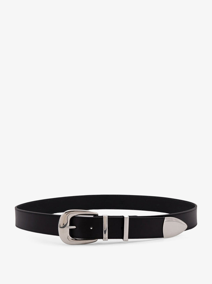 Western leather belt
