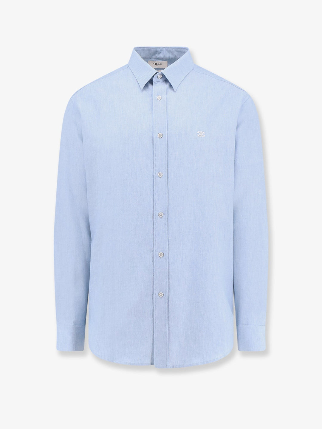 Wide fit cotton shirt