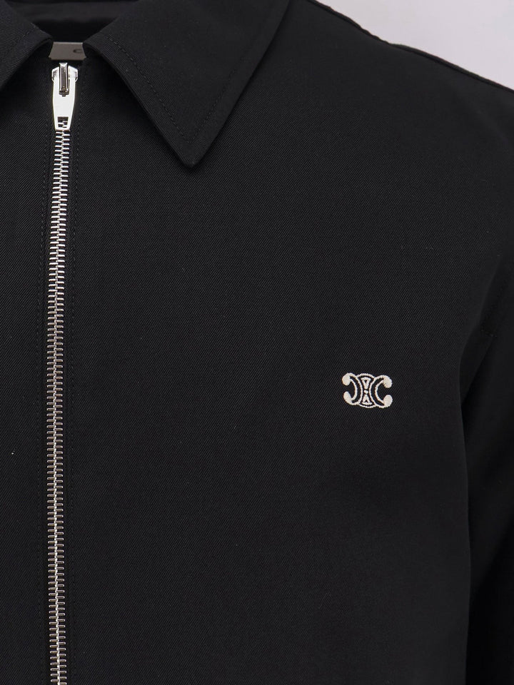Wool blend jacket