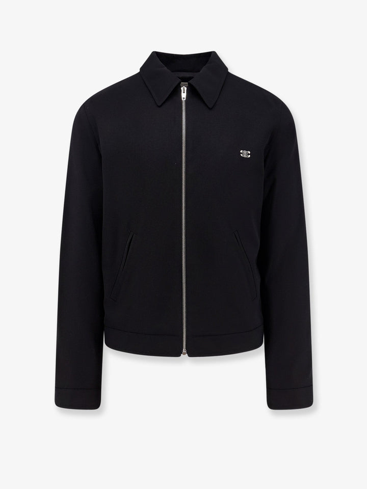 Wool blend jacket