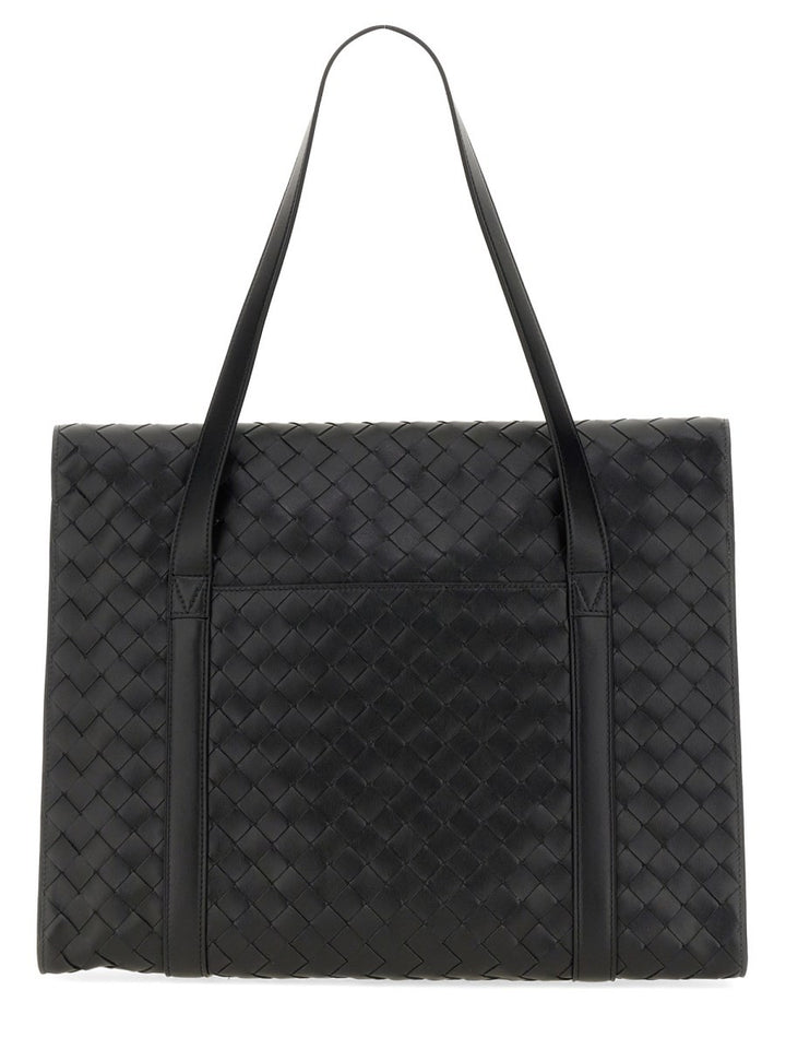 WOVEN PATTERN SHOULDER BAG